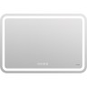 Зеркало CERSANIT LED DESIGN PRO 050 80 холодный теплый cвет часы с подсветкой прямоугольное KN-LU-LED050*80-p-Os