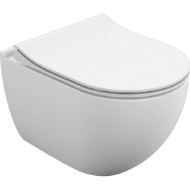 Подвесной унитаз CERSANIT BRASKO SMART CLEAN ON DPL EO slim LP